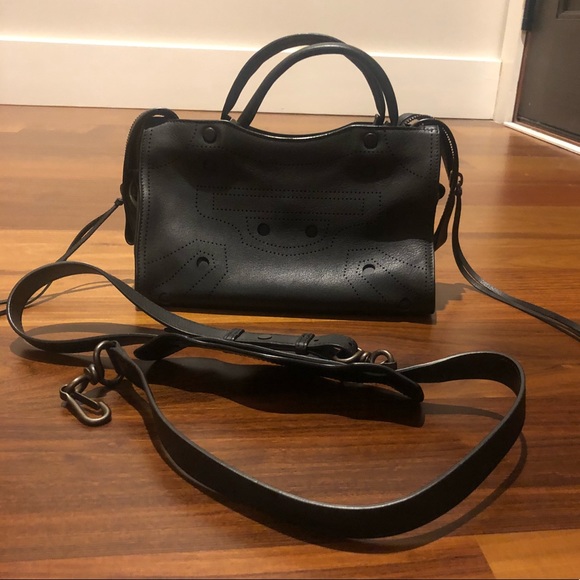 balenciaga blackout city mini